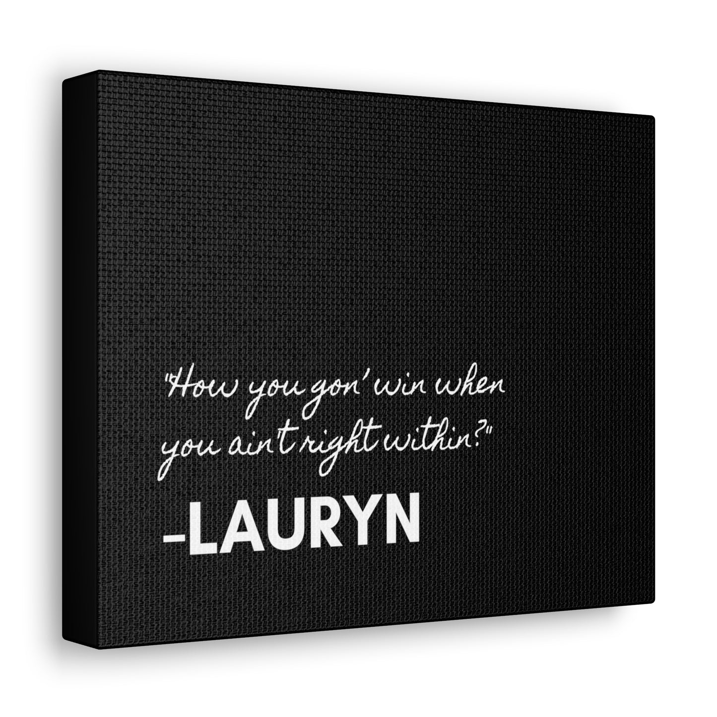 Words from Lauryn